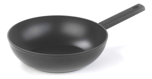 Opita Black Code Wok Aluminio Forjado Antiadherente 11.0 In