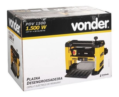 Plaina Desengrosso 1500w 110v Pdv1500 - Vonder