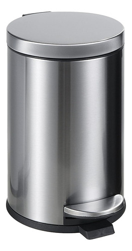 Timotech Bote De Basura Con Tapa De Acero Inoxidable De 5l