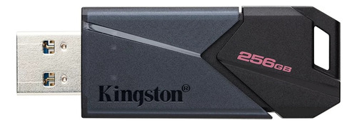 Memoria Flash Usb Kingston De 256 Gb 3.2 Exodia Onix Negra