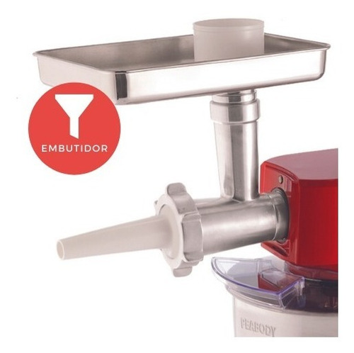 Imagen 5 de 10 de Combo Batidora Bm190 + Accesorio Picador De Carne Embutidor