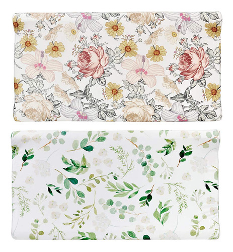 Funda Para Cambiador De Pañales Paq 2 Funda Con Estampado Fl