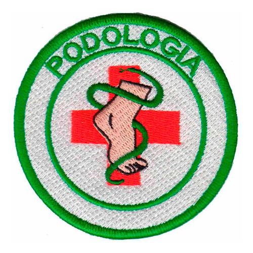 Patch Bordado - Simbolo Podologia Ap00021-456