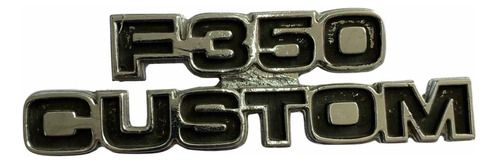 Emblema Ford F350 Custom Metal