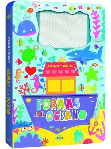 Libro Aprende Y Dibuja Formas En El Océano Pintando Con Agua