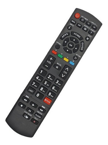 Controle Remoto Panasonic Smart Viera Tc-l32e5bg Tc-l39el6b