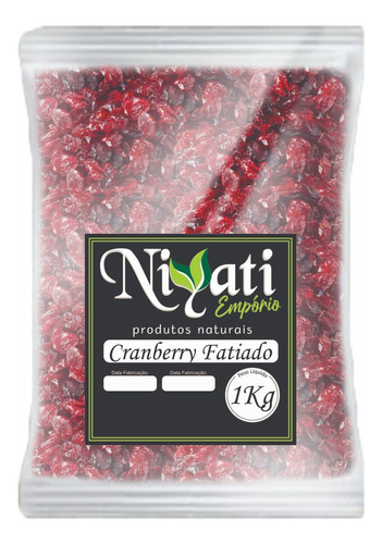 Cranberry Desitradata Fruta Seca Premium 1kg - Niyati