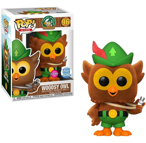 Funko Pop Ad Icons Woodsy Owl Flocked