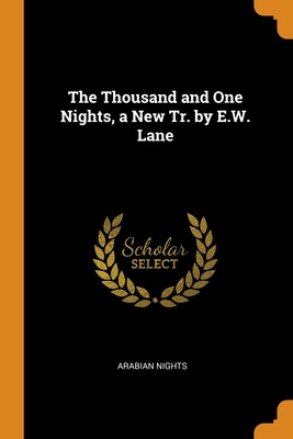 Libro The Thousand And One Nights, A New Tr. By E.w. Lane...