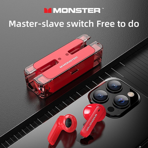 Auriculares Inalámbricos Bluetooth Monster Xkt08