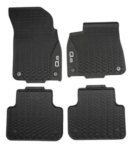 Kit De Alfombras Delanteras Y Traseras Audi Q8 2020 Al 2022 