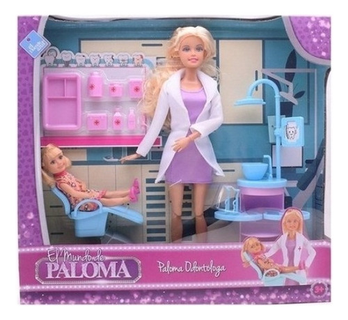 Muñeca Paloma Doctora El Duende Azul Full