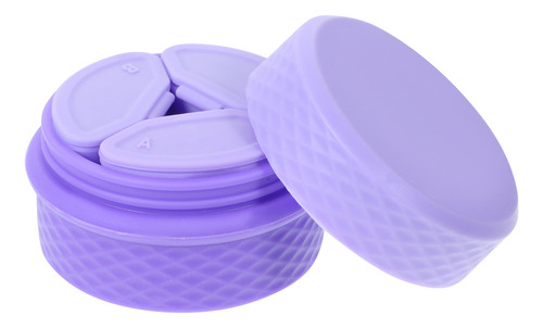 Recipiente Para Botes De Maquillaje, Caja De Crema Con Tapa
