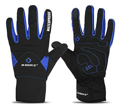 Guantes De Ciclismo Invierno Térmicos Cortaviento Gel