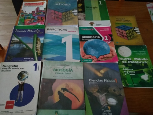 Libros  De Liceo Primer Año . Libros 1