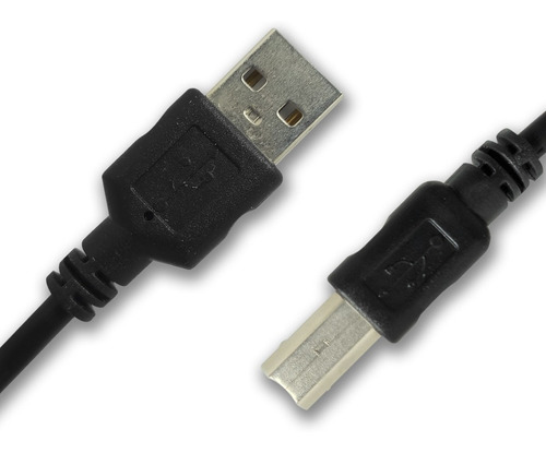 Cable Usb Impresora 2.0 A B 1.5 Metros Mts Hp Epson Lexmark