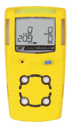 Detector De 4 Gases Portátil Microclip Xl Com Certificado