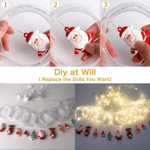 Cortina Extensión De Luces De Navidad De Motivos Y Funciones