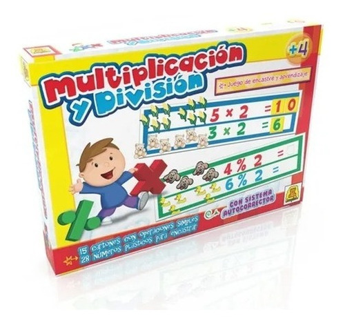 Juego Matematicas Multiplicación Y División Implas Números 