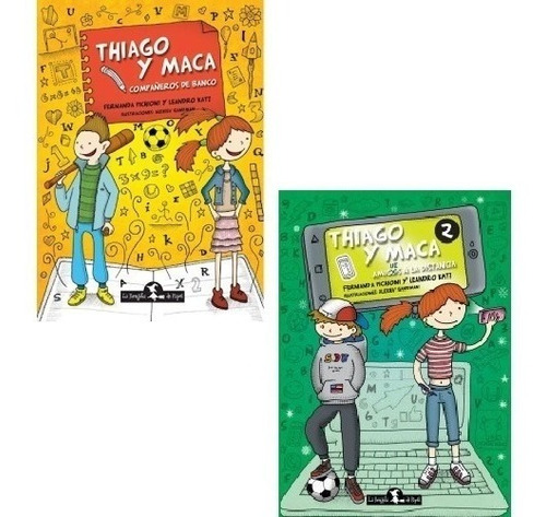 Pack Thiago Y Maca - Katz Leandro (2 Libros)