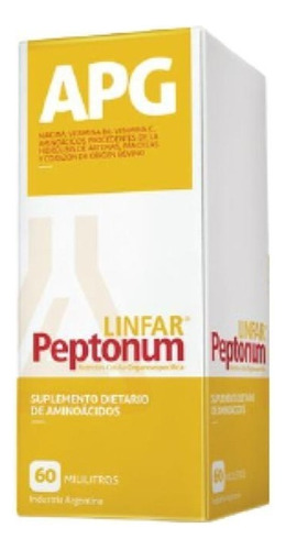 Linfar Peptonum Línea Completa - Peptonas Órgano-específicas Sabor Gotas X60ml / Apg Arteriotrófica Potenciada