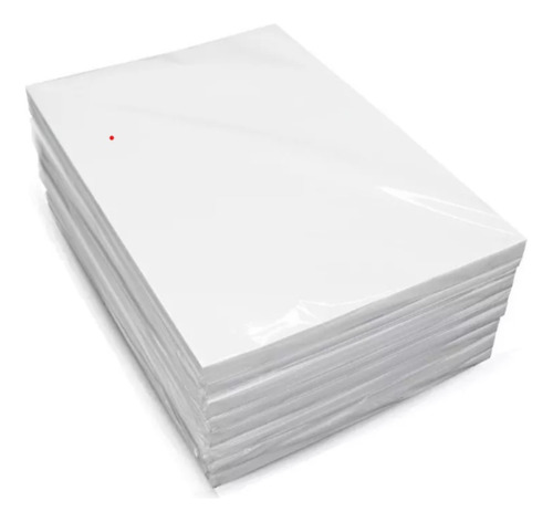 Papel Fotográfico Glossy Color Make 210 Gramos A5 100 Hojas Color Blanco