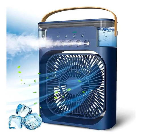 Mini Ar Condicionado Climatizador Portátil C/ Água E Gelo