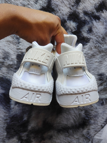 Nike Air Huarache Run All White, #28.5 Cm (Usado)