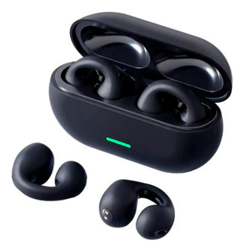  Audífonos Clip Ear Inalámbricos T75 Conducción Ósea  
