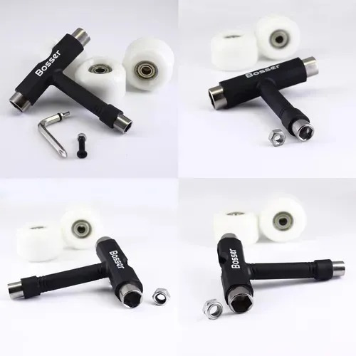 Imagen 3 de 7 de Llave T Herramienta Multifuncion Para Armar Skate Longboard