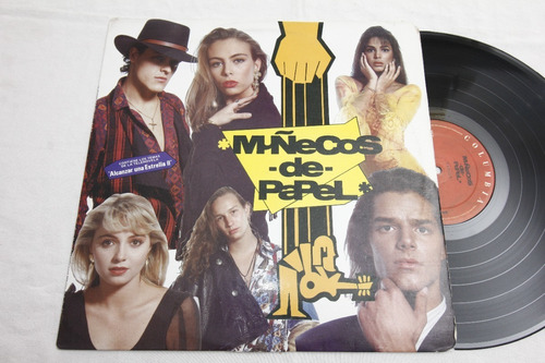 Vinilo Muñecos De Papel 1991 Colombia Ricky Martin Ajedrez