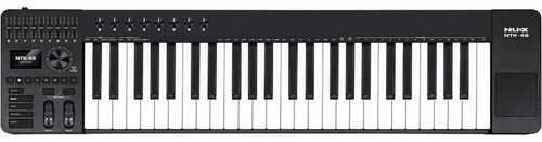 Teclado Controlador Midi 49 Teclas Fader Trackpad Nux Ntk-49