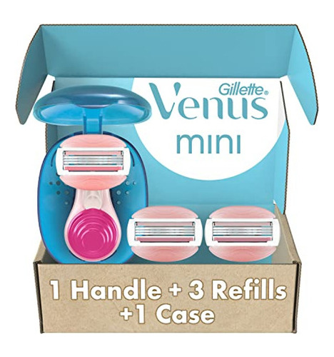 Gillette Venus Mini Comfortglide White Tea Razors Para Mujer