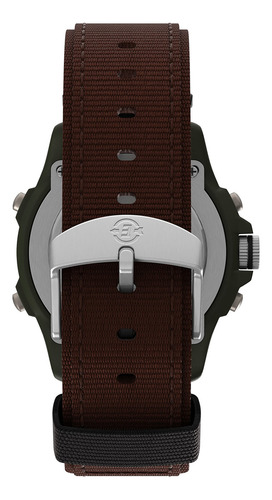 Timex T Expedition - Reloj De Pulsera De Nailon Marrón Y V