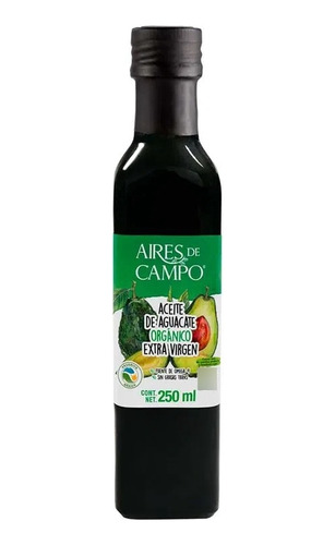 Aceite Aguacate Orgánico Aires De Campo 250 Ml