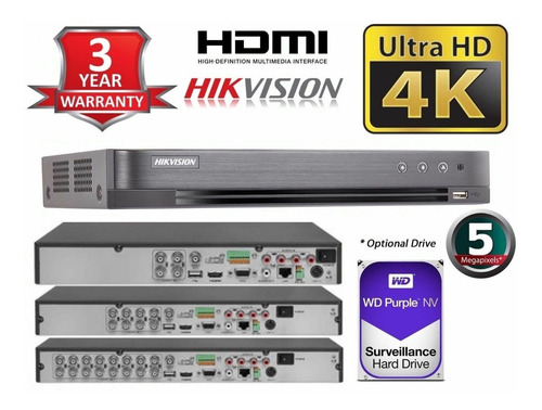 Dvr 4 Canales Hikvision Ds 74huhi K1 Turbo Hd 8mp 4k Uhd Mercado Libre Dvr 4 Canales Hikvision Ds 74huhi K1 Turbo Hd 8mp 4k Uhd Mercado Libre