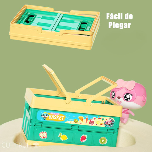 Set De Juguete Para Cortar Frutas Y Verduras Didáctico 3 A 6