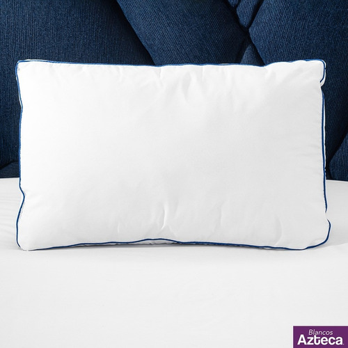 Almohada High Loft Tamaño Estándar. D. Media. Blancos Azteca Color Blanco