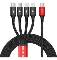 Comprar Cables Carga Múltiple Usb-c Celulares Tablets Etc. Pack X 2