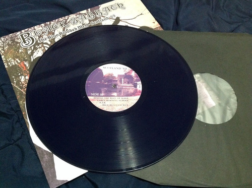 Black Sabbath Live Scotland 69 Consola Vinilo Disco Mint