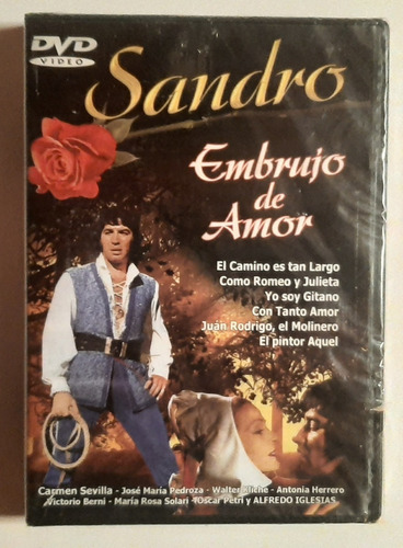 Sandro - Embrujo De Amor - Dvd Nvo