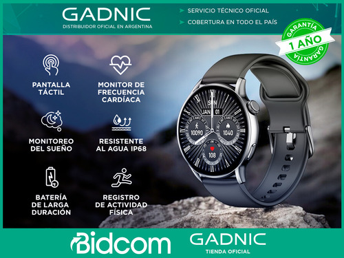 Reloj Inteligente Smartwatch Gadnic Ip68 Resistente Al Agua