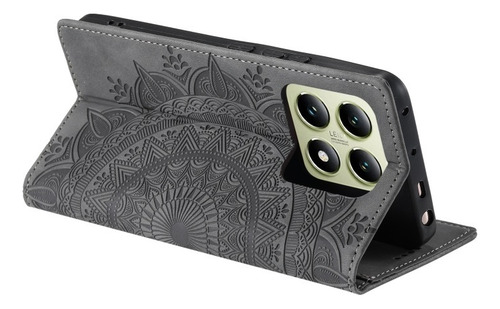 Funda Antichoque Con Estampado Vintage For Xiaomi 14t Pro