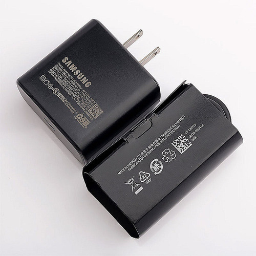 Imagen 3 de 6 de Cargador Samsung Tipo C A Tipo C De 45w Note 10 Plus S20 S21