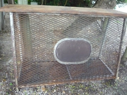 Imagen 1 de 1 de Barras De Hierro Y Madera Rustica