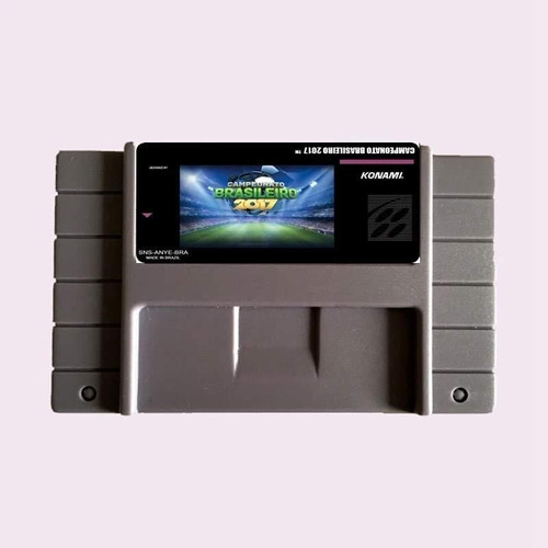 Juego Futbol Brasileiro Compatible Con Snes 