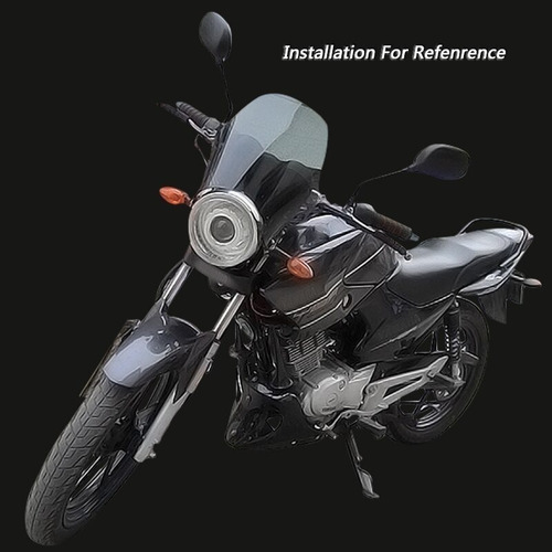Imagen 9 de 9 de Parabrisas Universal Moto Honda Cargo Suzuki Italika Vento