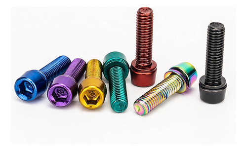 (cc) Tornillo De Vástago De Bicicleta De Acero Inoxidable, T