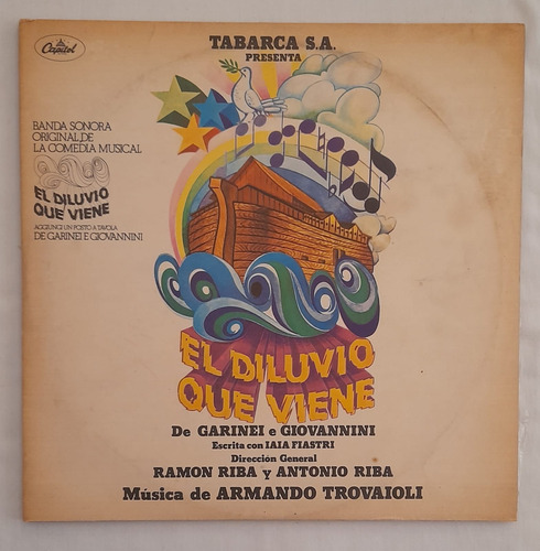 Vg   Vinilo Lp Banda Sonora Original El Diluvio Que Viene