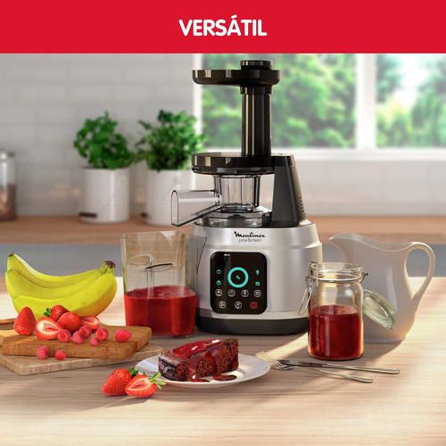 Moulinex Juice And Clean Zu420e10 Licuadora Prensado En Frío